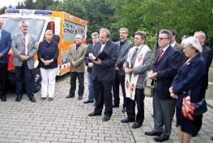 Ansprache durch Pfarrer Weiser